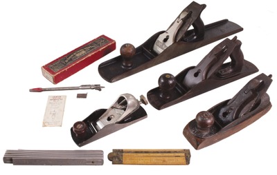 Assorted Makers: Lot Of Clean & Usabl Woodworking Tools