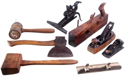 Assorted Makers: Lot Of Sound & Usabl Woodworking Tools
