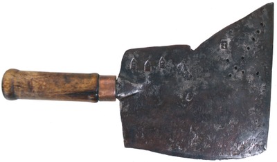Unmarked: Early Decorated French Cleaver