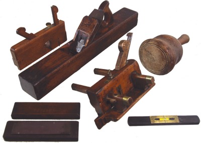 Assorted Makers: Lot Of Clean & Usabl Woodworking Tools