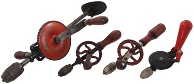 Millers Falls Company, Millers Falls, Massachusetts: Three "Mohawk" Brand Hand & Breast Drills