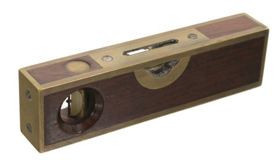 Stratton Brothers, Greenfield, Massachusetts, No. 10: Rare "Type 1" Brass Bound Level