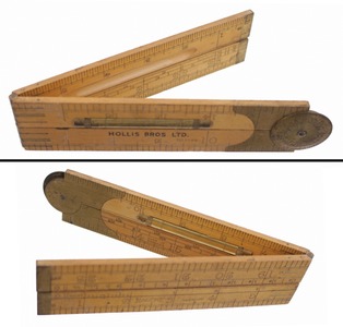 John Rabone & Sons,  Birmingham, England, No. 1190: Unused Three-Foot Folding Rule