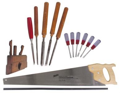 Unmarked: Lot Of Clean & Usabl Woodworking Tools