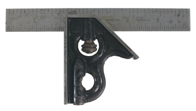 Bates Manufacturing Company, Orange, Massachusetts: Extra Clean Machinis 6" Combination Square