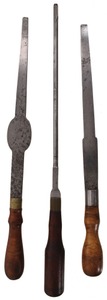 Unmarked: Three Early Type "Turnscrew" Screwdrivers
