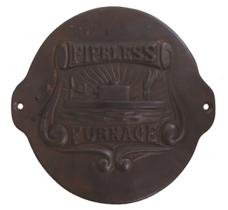 Pipeless Furnace: Cast Iron Furnace Plate