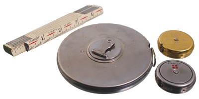 Assorted Makers: Four Extra Clean Tape Measures