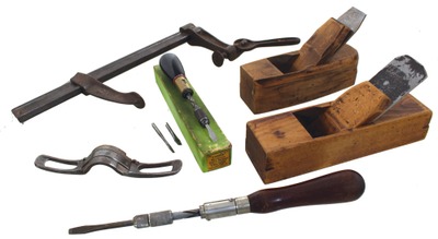 Assorted Makers: Lot Of Clean & Usabl Woodworking Tools