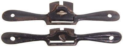 Stanley Rule & Level, No. 63/64: Pair Of Cast Iron Spoke Shave