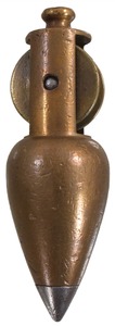 STANLEY (Unmarked), No. 1: Traut's Patent Retractable Reel Plumb Bob