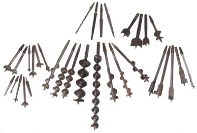 Assorted Makers: Lot Of Assorted Auger Bits