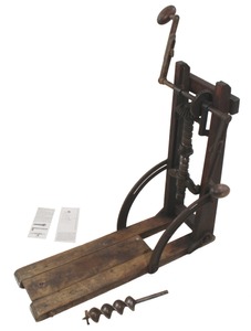 Zacariah C. Phillips, Allegheny City, Pennsylvania: Early Patent Boring Machine