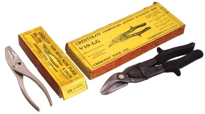 Crescent Tool Company, Jamestown, New York: Two Orig. Box Spec. Purp. Tools