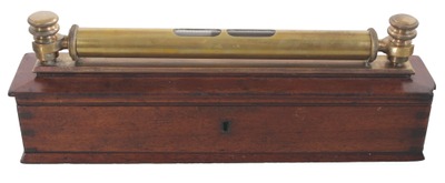 Unmarked: Fancy Tubular Brass Spirit Level
