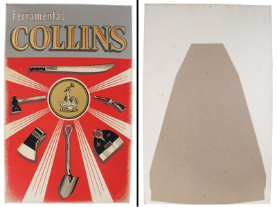 Collins & Company, Hartford, Connecticut: "Ferramentas Collins' Sign