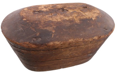 Unmarked: Rare Wooden Frame For Shaker Baskets