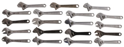 Assorted Makers: Coll. Of 19 Unused 4" Crescent Wrenches