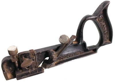 Stanley Rule & Level, No. 39: 1/2" Width Cast Iro Dado Plane