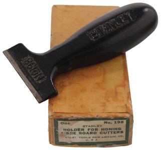 Stanley Rule & Level, No. 198: Blade Holder & Honer