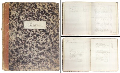 Muzzy Iron Works, Bangor, Maine: Company Cash Book Ledger