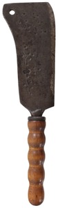 Unmarked: Early Decorated French Cleaver