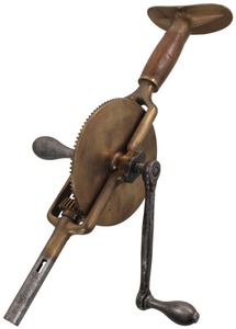 Unmarked: Early Brass & Iron Breast Drill