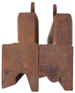 A. Mockridge,  Newark, New Jersey: Pair Of Airtight Case Mkrs. Molding Planes
