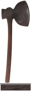 C. Reynolds & Sons, Norwich, Connecticut: Early Offset Hdl. 9 1/2" Broad Ax
