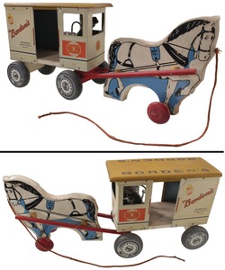 Rich Manufacturing Company, Morrison, Illinois: "Rich Toys" Borden's Daily Milk & Cream T