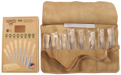 Stanley Tools: Full Set Of Eight 750 Series Chisels