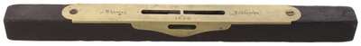 Unmarked: Engraved & Dated Rosewood Level