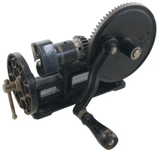 Stanley Rule & Level, No. 77: Hand Crank Dowel Machine