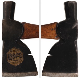 Treman, King & Company, Elmira, New York: Rare "Cayuga" Embossed Hatchet