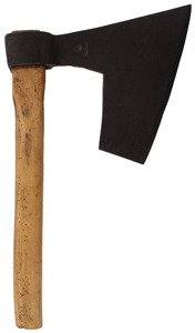 B.K.: Graphic Early French  Hewing Axe