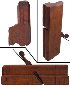 I. Walton, In Reading: Early Cherry Wood Molding Plane