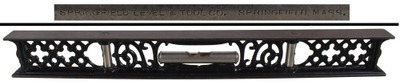 Springfield Level & Tool Company, Springfield, Massachusetts: Cast Iron Plumb Level