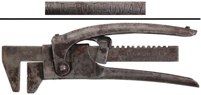 Superior Tool Company, Cambridge, Ohio: Whitehead's Patent Lever Jaw Wrench