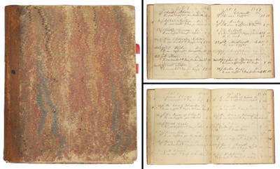 Unknown, Gilmanton, New Hampshire: Carpenter/Coffin Maker Ledger