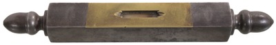 Boynton & Harthan, Worcester, Massachusetts: Early Acorn Finial Spirit Level