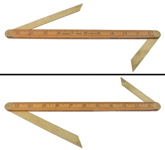 Lufkin Rule Company, Saginaw, Michigan, No. 42: Shipwrights Bevel