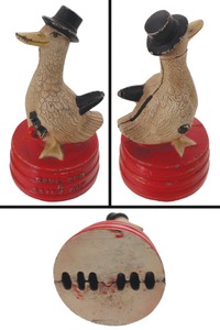Hubley Manufacturing Company, Lancaster, Pennsylvania: "Save For A Rainy Day" Duck Bank