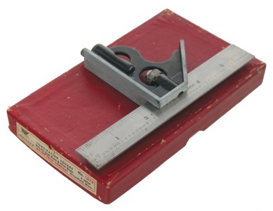 Millers Falls Company, Millers Falls, Massachusetts, No. 1276: Unused 6" Machinists Combination Square