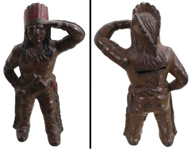 Hubley Manufacturing Company, Lancaster, Pennsylvania: Indian Scout Still Bank