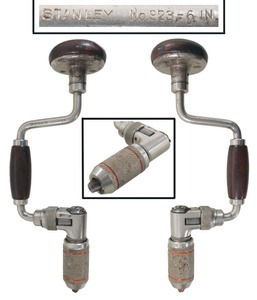 Stanley Rule & Level, No. 923-6: Six-Inch Sweep Ratchet Brace