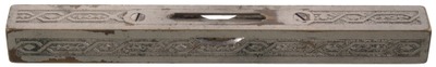 Stratton Brothers, Greenfield, Massachusetts, No. 11: Extra Clean Nickel Plated 6" Bench Level