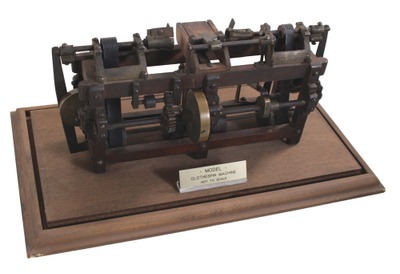John B. Smith, Sunnapee, New Hampshire: Precision Model Of Clothespin Machine