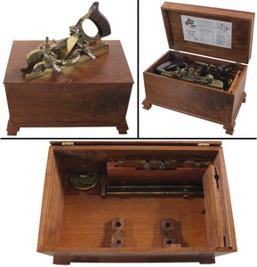 Stanley Rule & Level, No. 45: Most. Unus. Brass Plated Combo Plane