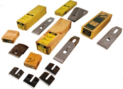 Stanley Rule & Level: Six Boxes Of Unused Cutting Irons