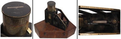 E.R. Watts & Son, London, England: Fancy British Milita "Clinometer" Level